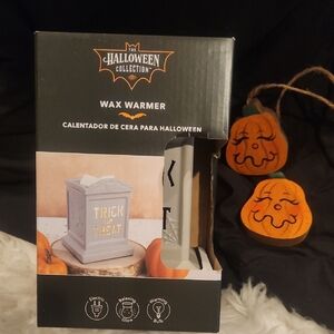 NIB The Halloween Collection "Trick Or Treat" Wax Warmer